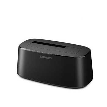 DOCKING Hdd/ssd SATA 2.5/3.5" Ugreen 50740 (Hỗ trợ 12TB, Tốc độ UASP 6Gbps)