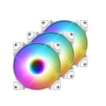 Bộ 3 Fan Case ID-COOLING DF-12025-ARGB TRIO SNOW