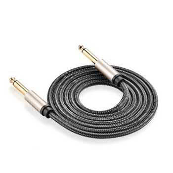 Cáp Audio 6.35mm/ 6.5mm Mono Jack Mạ Vàng Dài 5M Ugreen 10640