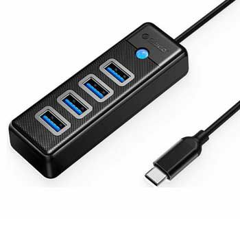 HUB Type C - USB 3.0 ORICO PW4U-C3-015-BK (Đen)