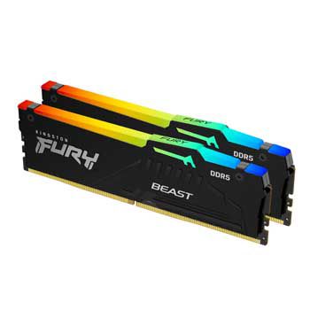 64GB DDRAM 5 5200 Kingston Fury (Kit) Beast RGB