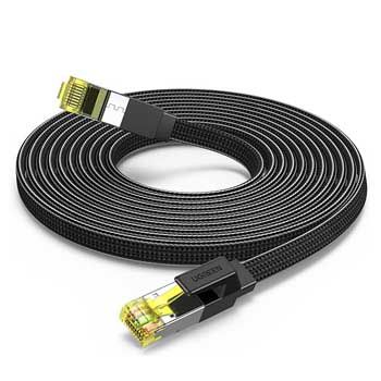 Cáp Mạng Cat 7 U/FTP đúc sẵn dẹt dài 5M Ugreen 40163 (tốc độ 10Gbps 600Mhz )