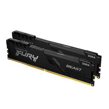 64GB DDRAM 4 3600 KINGSTON HyperX Fury Beast Black (KIT)
