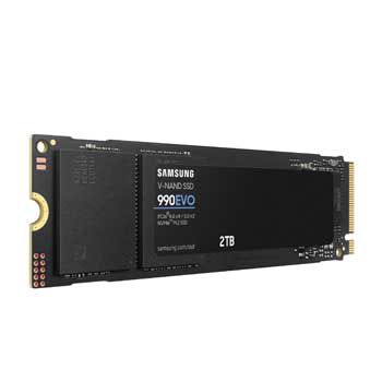2TB Samsung 990 EVO Plus PCIe 4.0 NVMe M.2 (MZ-V9S2T0BW)