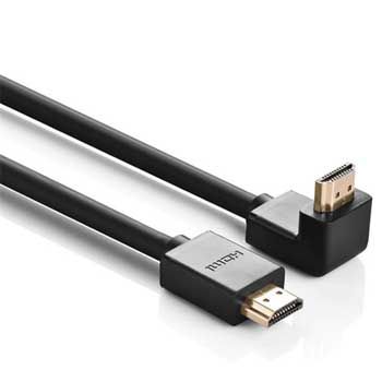 CABLE HDMI 5M UGREEN 10123 (Đầu Bẻ Góc Vuông, Bẻ Lên)