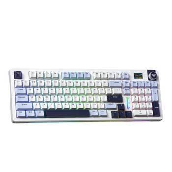 Bàn phím cơ không dây 3 mode AULA S98 Pro AULA S98 Pro Xanh dương, Trắng, Tím Caramel Latte switch