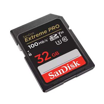 SDHC 32GB SANDISK Extreme Pro V30 - (SDSDXXO-032G-GN4IN)