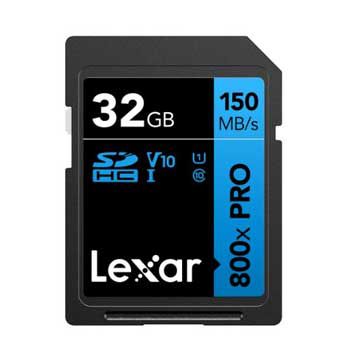 SDXC 32GB Lexar Professional 800x PRO LSD0800P032G-BNNNG
