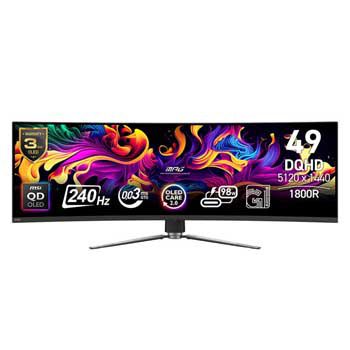 LCD 49” MSI MPG 491CQPX QD-OLED (màn hình cong)