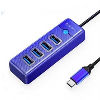 HUB Type C - USB 3.0 ORICO PW4U-C3-015-BL (Xanh)