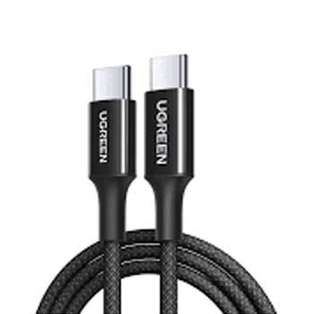 Cáp sạc nhanh 100W USB Type-C to USB Type-C dài 1M UGREEN 65249 (Màu Đen)