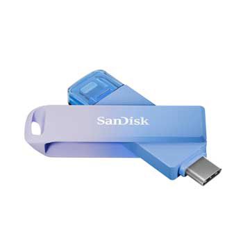 256GB USB Type-C + lightning SANDISK Phone Drive SDIXD0N-256G-GN6TP - Purpleblue ombre MàuTím
