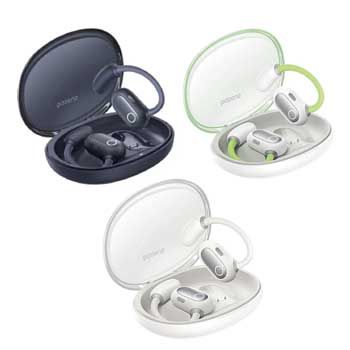 HEADPHONE bluetooth Baseus Eli Sport 1 Open-Ear (Đen , Trắng , Xanh lá)