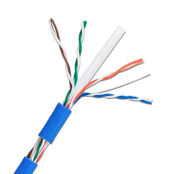 CABLE APTEK CAT.6 UTP Copper Outdoor 24AWG, vở nhựa PE, có dây cường lực 630-1122-3 (305m) ( cáp mạng ngoài trời)