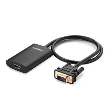 CABLE VGA ra HDMI Có Âm Thanh Ugreen 40264