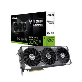 16GB ASUS TUF Gaming GeForce RTX 5060 Ti 16GB GDDR7 OC Edition (TUF-RTX5060TI-O16G-GAMING)