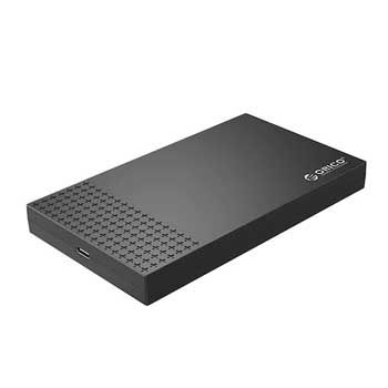 Hộp ổ cứng 2.5" SSD/HDD SATA 3 USB3.1 Gen2 Type-C ORICO 2526C3-BK