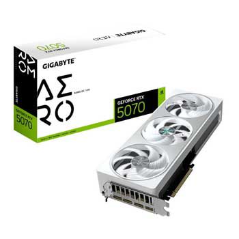 12GB GIGABYTE GeForce RTX 5070 AERO OC 12G (GV-N5070AERO OC-12GD)