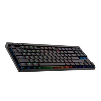 LOGITECH Bàn phím cơ không dây G515 TKL LIGHTSPEED 920-012580 màu Đen