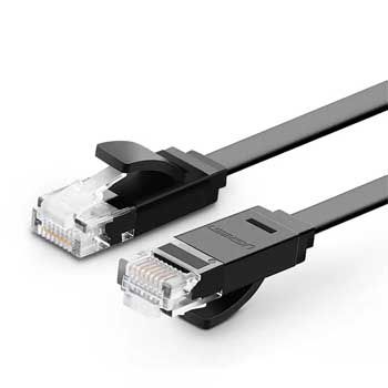 Cáp mạng Dây Dẹt Cat6 Gigabit 26AWG Flat dài 12M Ugreen 50179