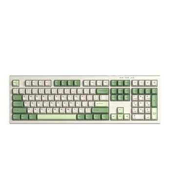 Bàn Phím Giả Cơ Gaming 3 Mode AULA S102 (Phiên bản Xanh lá + Be)