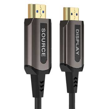 Cáp HDMI ver2.0 Lõi dây cáp quang (Fiber-optic Cable) ORICO GHD701-200-BK (dài 20m)