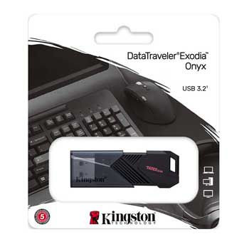 256GB KINGSTON DataTraveler Exodia Onyx USB 3.2 Gen 1