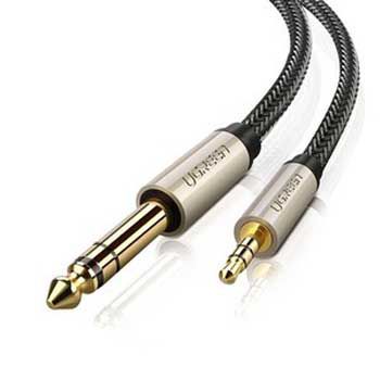 Cáp Audio 3.5mm sang 6.5mm Dài 2M UGREEN 40804