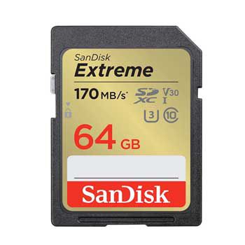 SDXC 64GB SANDISK Extreme V30 (SDSDXV2-064G-GNCIN)