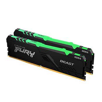 32GB DDRAM 4 3600 KINGSTON HyperX Fury (KIT) Beast RGB