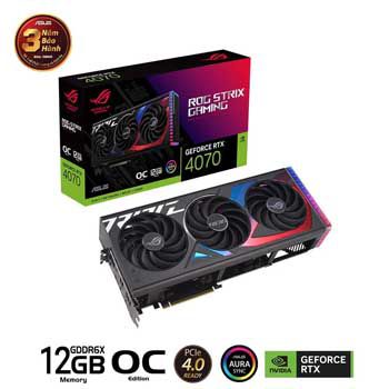 12GB ASUS ROG-STRIX-RTX4070-O12G-GAMING
