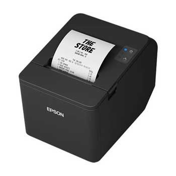 Máy In Nhiệt EPSON TM-T82IV Cổng kết nối: USB + RS232 + LAN ( Tùy chọn cáp USB hoặc cáp RS232)