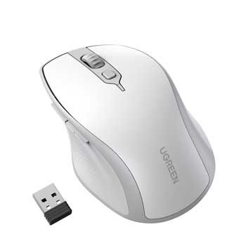 Chuột không dây Bluetooth 5.0 và Wireless 2.4G Ugreen 15805 (Silent)