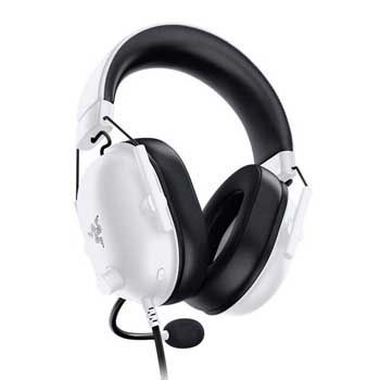 HEADPHONE Razer có dây có khung choàng đầu BlackShark V2 X-Wired Gaming White RZ04-03240700-R3M1