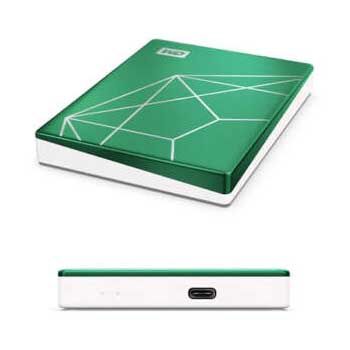 2TB WESTERN My Passport Ultra Limited Edition Green - WDBJXT0020BGN-WESN (Xanh)
