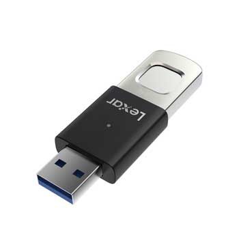 128GB Lexar JUMPDRIVE FINGERPRINT F35 PRO LJDF35P128G-RNBNG