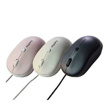 Chuột có dây MOFII M5 wired ( trắng kem,hồng, đen)