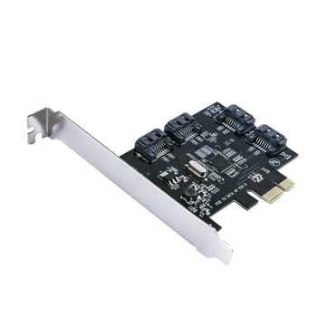 CARD PCI-e X1 - 4 cổng Sata 3.0 ORICO PAS-M4U