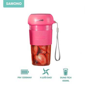 Máy xay cầm tay SAMONO SW-Y8 (Màu Hồng)