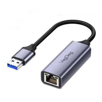 Đầu đổi USB 3.0 sang cổng LAN 1000Mbps VEGGIEG V-K306