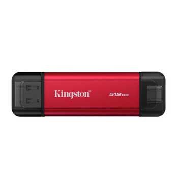 512GB KINGSTON SSD EXTERNAL Dual Portable USB 3.2 Gen 2.0 SPSD/512GB (nhỏ gọn như USB)