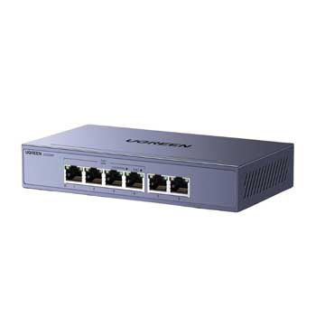 Bộ chia mạng 6 cổng Ugreen 35371 ( 4-port PoE + 2-port GE)