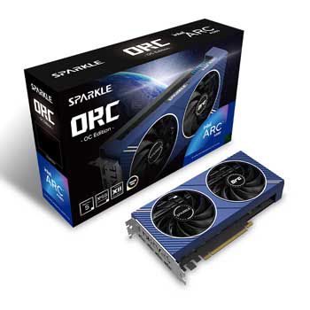 8GB Sparkle Intel Arc A750 ORC OC Edition 8GB GDDR6 (SA750C-8GOC)