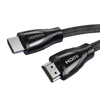 Cáp HDMI 2.1 Ugreen 50731 (Dài 8M) độ phân giải 8K@60Hz (Sợi Cotton)