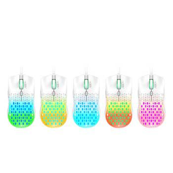 Chuột Gaming có dây AULA S11 PRO (màu cam, vàng, hồng, xanh lá, xanh dương)