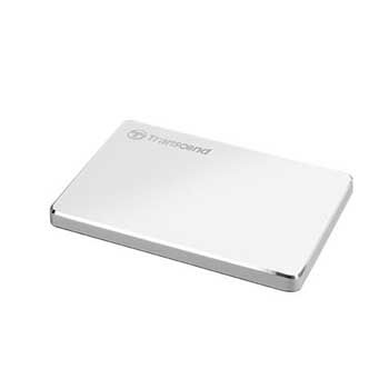 Ổ cứng gắn ngoài 1Tb Transcend C3S EXTRA SLIM (TS1TSJ25C3S) Silver